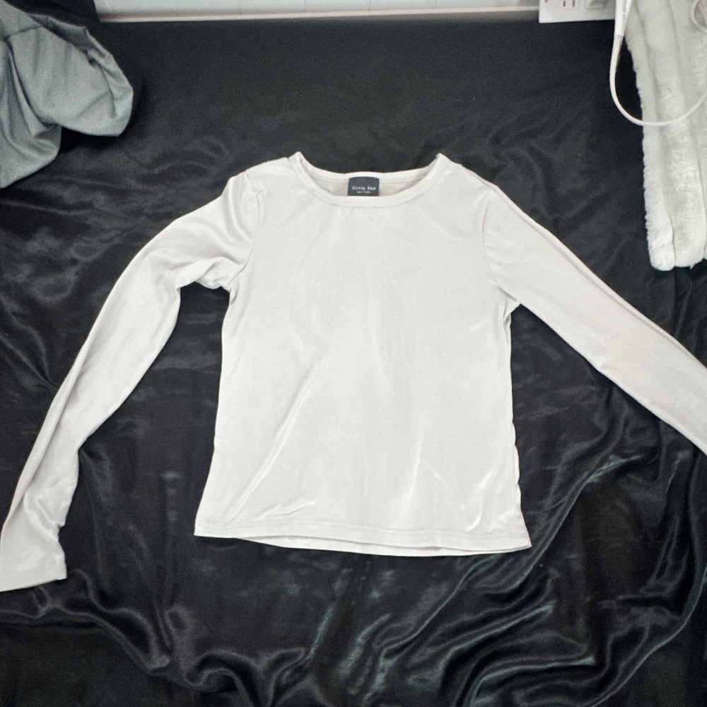 Biege Long Sleeve Top